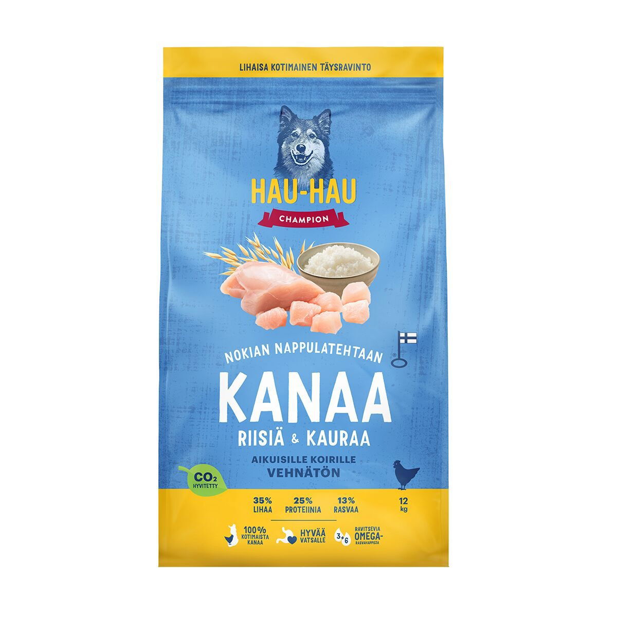 Hau-Hau Champion Kanaa, riisiä ja kauraa