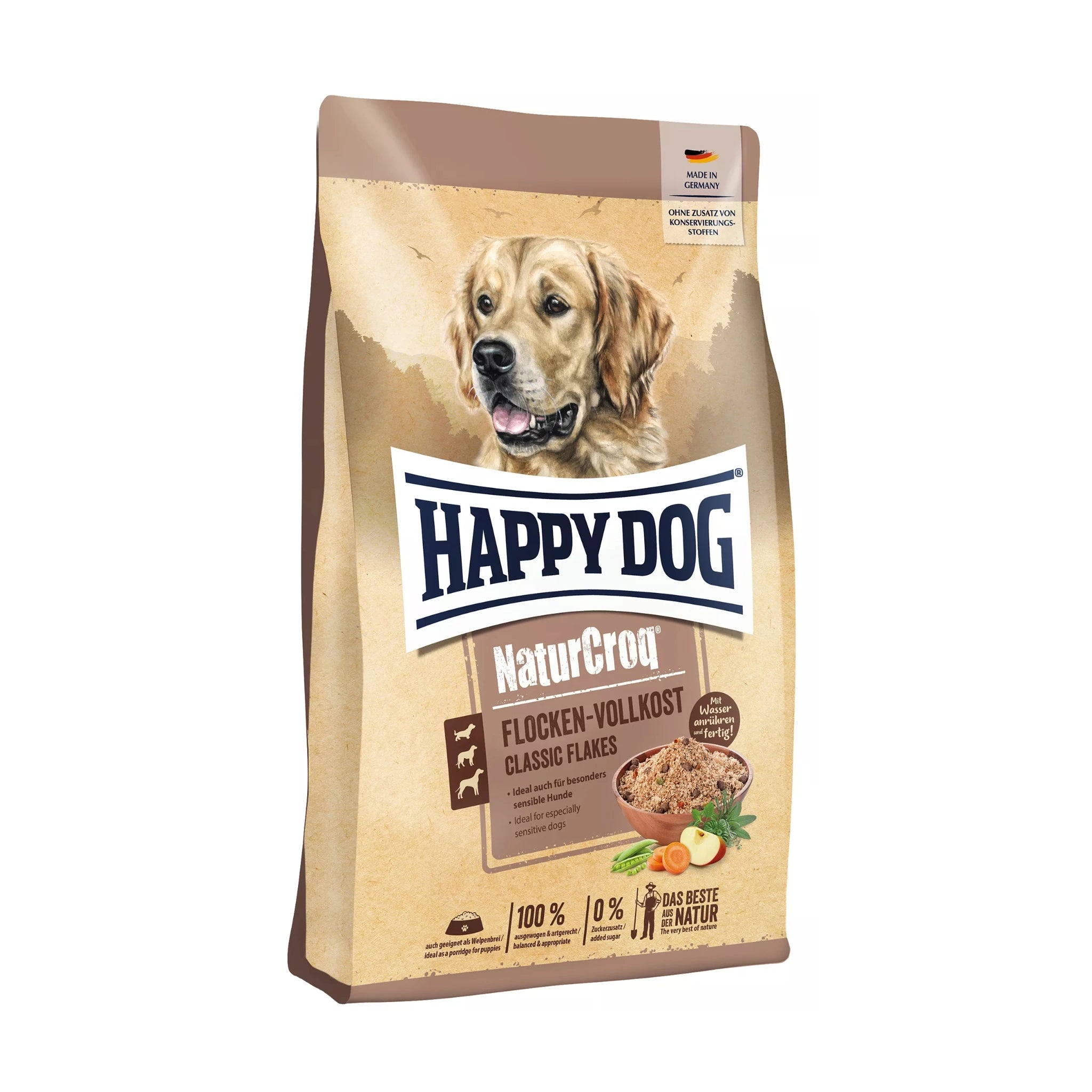 Happy Dog Flocken Vollkost, 10 kg