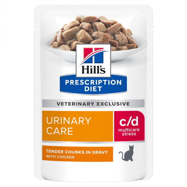 Hill's Feline c/d Urinary Stress wet 12 x 85 g