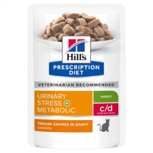 Hill's Feline Metabolic + Urinary Stress wet 12 x 85 g