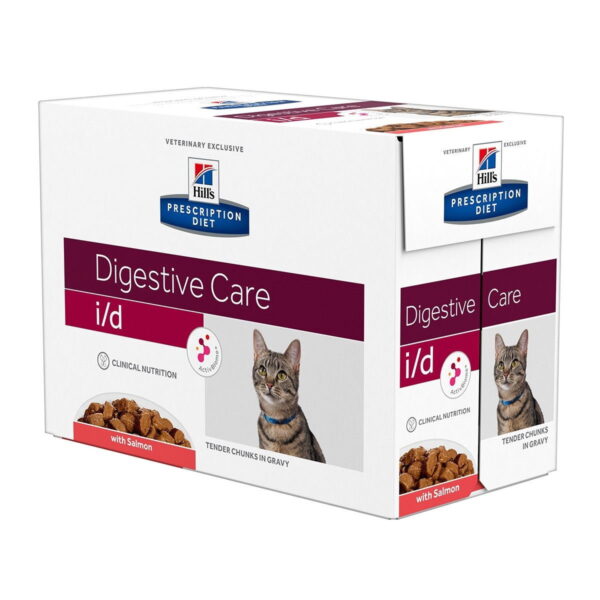 Hill's i/d Cat Salmon gravy 12x85g