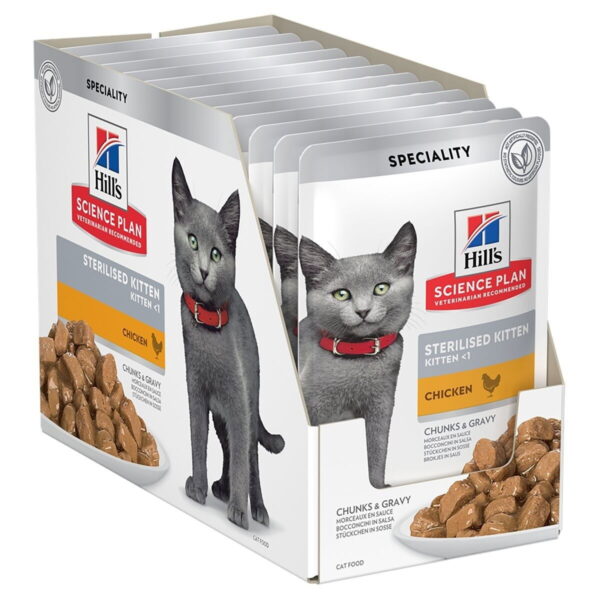 Hill's Science Plan Sterilised Kitten Kana 12 x 85 g