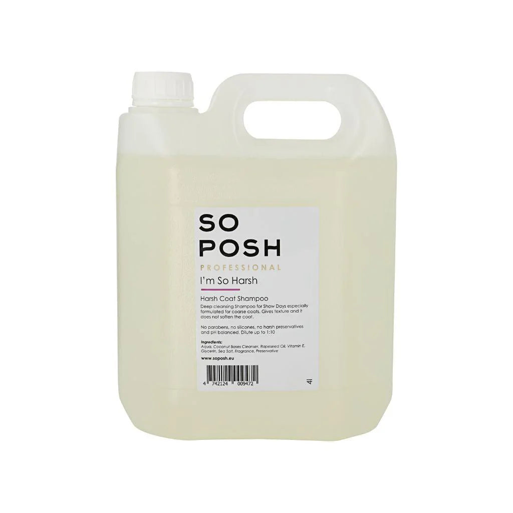 So Posh I'm So Harsh Shampoo, 4 L