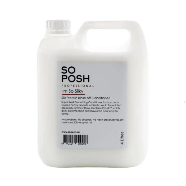 So Posh I'm So Silky Rinse Off Conditioner, 4 L