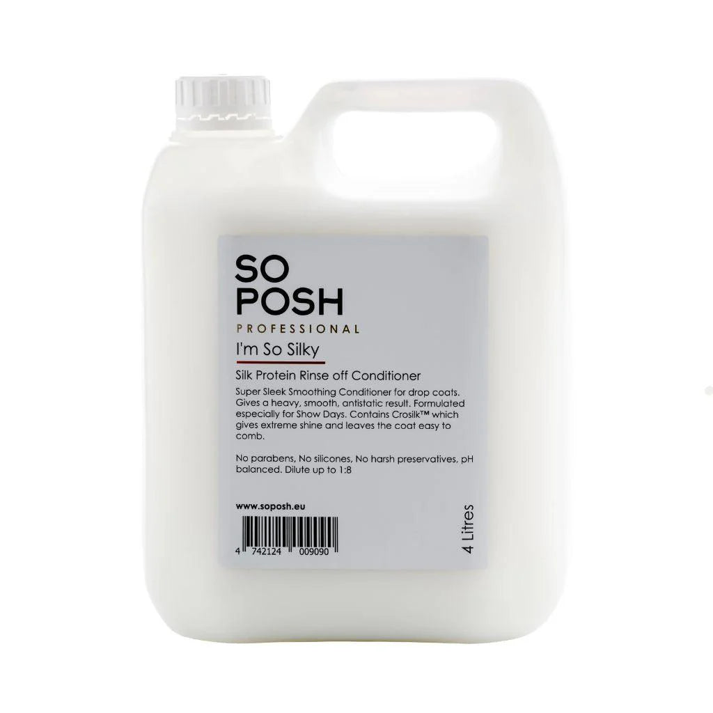 So Posh I'm So Silky Rinse Off Conditioner, 4 L
