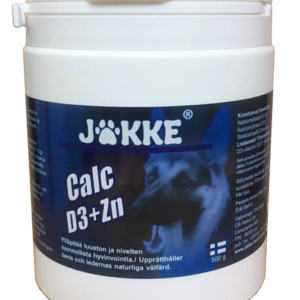 Jakke Calc D3+Zn - Eri kokoja, 500g