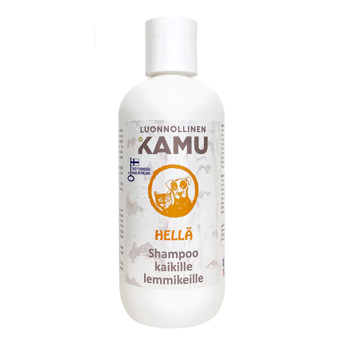 Kamu lemmikkishamppoo Hellä, 350ml