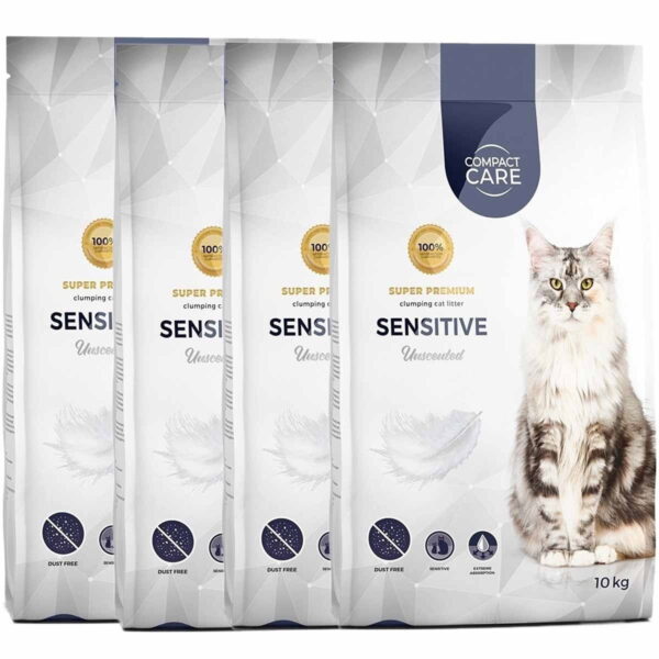 Compact Care Sensitive 4 x 10kg