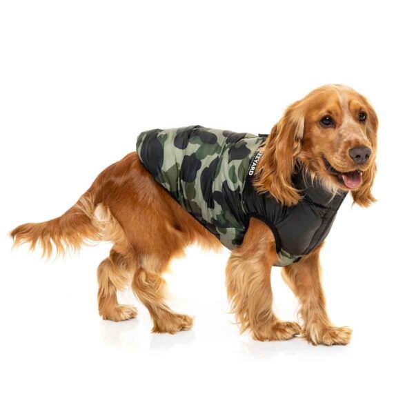 Koirantakki FuzzYard Harlem Puffer, camo