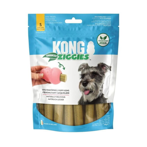 KONG Ziggies Puppy puruherkku lihaton