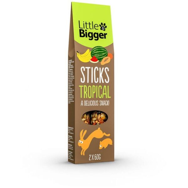 Herkkutikku L&B Tropical, 2 x 60 g