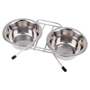 Koiran kuppiteline Little&Bigger Double Diner