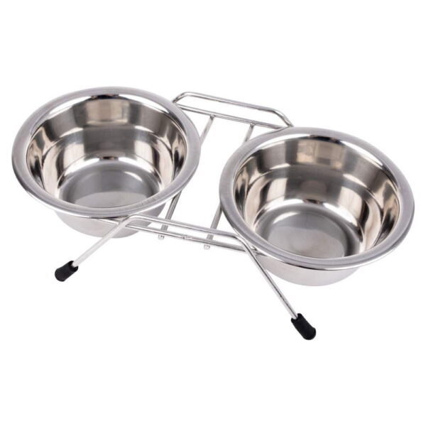Koiran kuppiteline Little&Bigger Double Diner