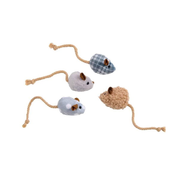 Little&Bigger Seasons Classics minihiiret 4-pack harmaa
