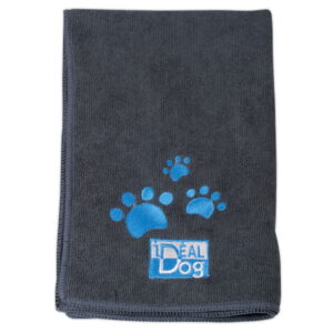 Mikrokuitupyyhe Ideal Dog 2 kpl, harmaa