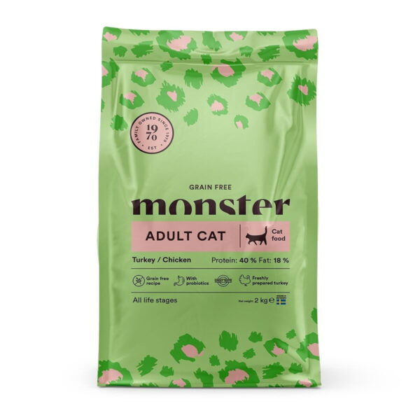 Monster Cat Grain Free Kalkkuna & Kana