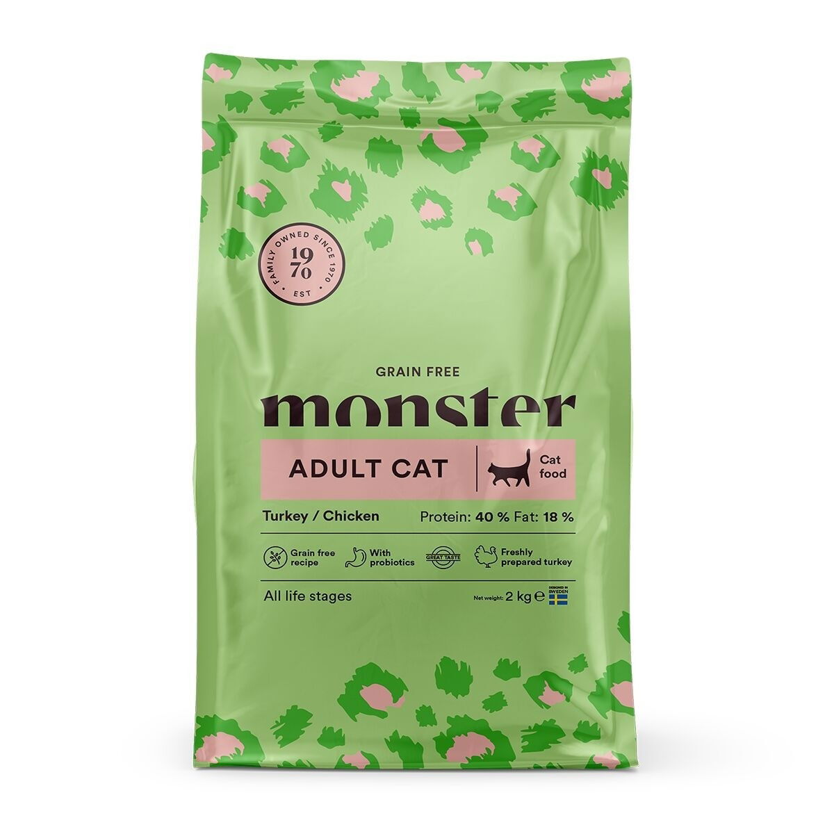 Monster Cat Grain Free Kalkkuna & Kana