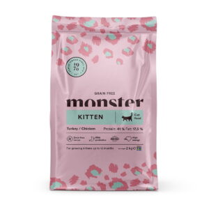 Monster Cat Grain Free Kitten Kalkkuna & Kana