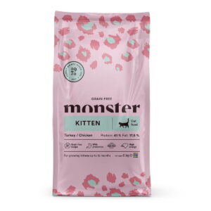 Monster Cat Grain Free Kitten Kalkkuna & Kana