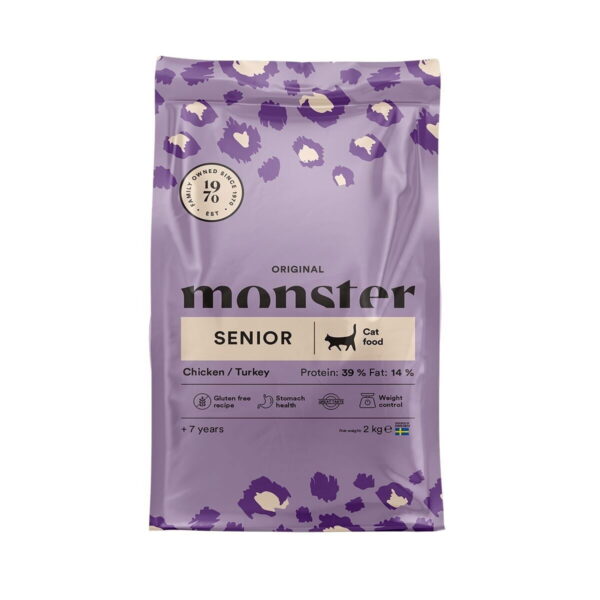 Monster Cat Original Senior kana-kalkkuna