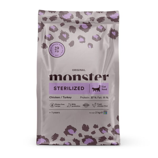 Monster Cat Sterilized Kana & Kalkkuna