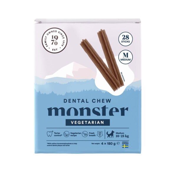 Monster Dog Dental Chew Vegetarian Medium