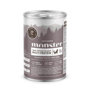 Monster Dog Nauta-kana-lammas 400g