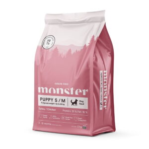 Monster Puppy Small Grain Free Kalkkuna&Kana