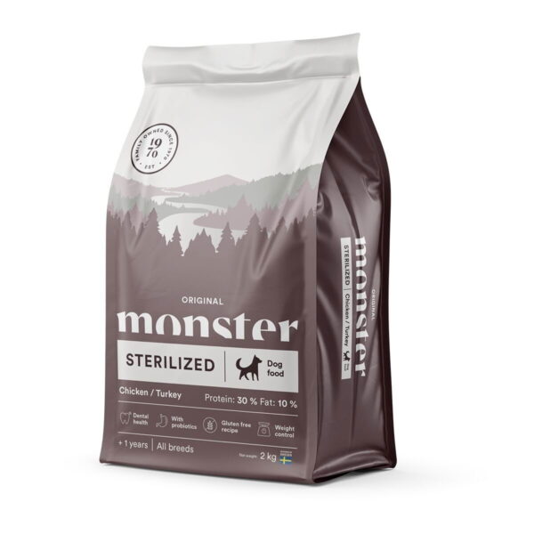 Monster Sterilized Kana & Kalkkuna