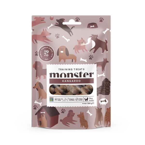 Monster Dog Training Treats kana & kenguru 100g