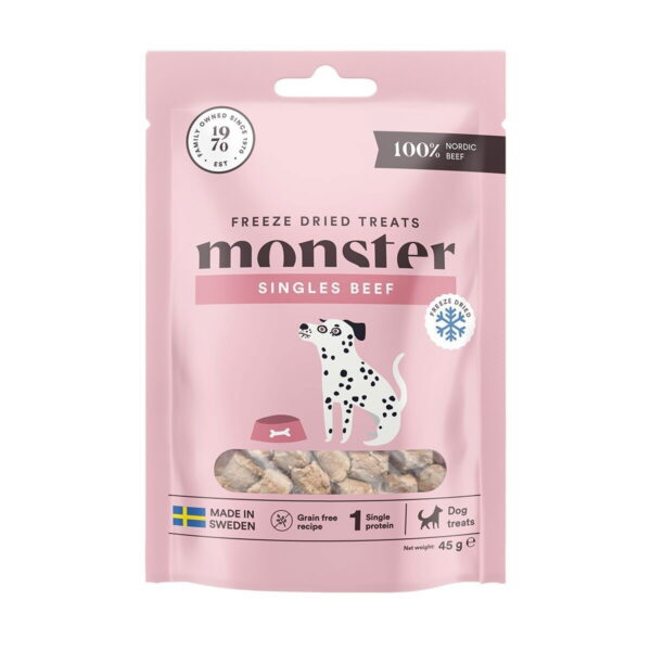 Monster pakastekuivattu nauta
