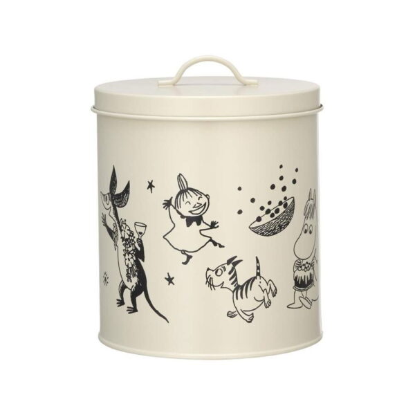 Moomin for Pets peltipurkki Muumit 80v. juhlavuosi