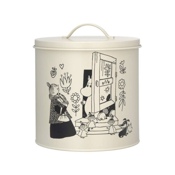 Moomin for Pets peltipurkki Muumit 80v. juhlavuosi