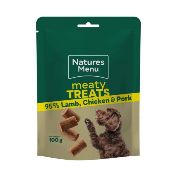 Natures Menu Kana-Lammas-Possuherkku koiralle 100g