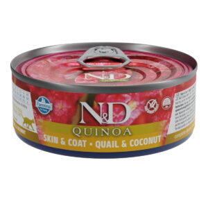 Farmina N&D Cat Quinoa Quail & Coconut 80 g