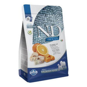 Farmina N&D Dog Ocean Cod, Pumpkin & Orange M/L