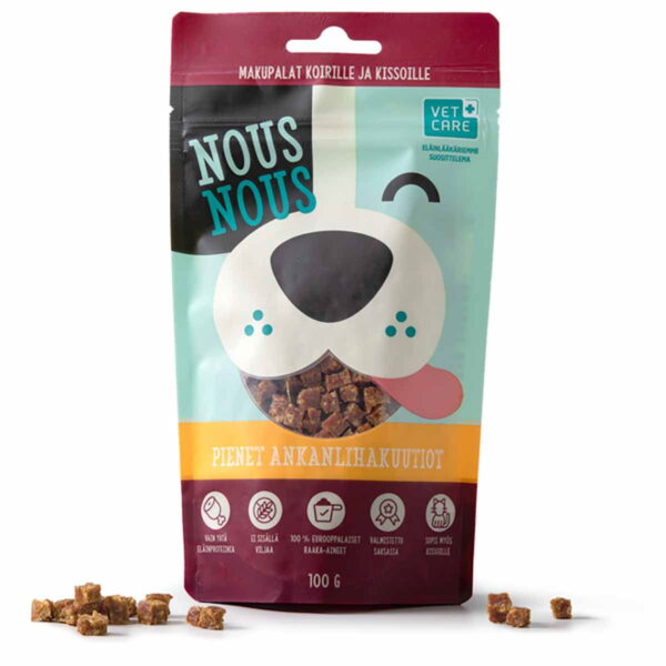 NousNous Pienet ankanlihakuutiot 100g