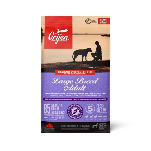 Orijen Dog Large Breed Adult Poultry&Fish 11,4kg