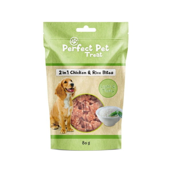 Perfect Pet 2in1 kana-riisipalat 80g
