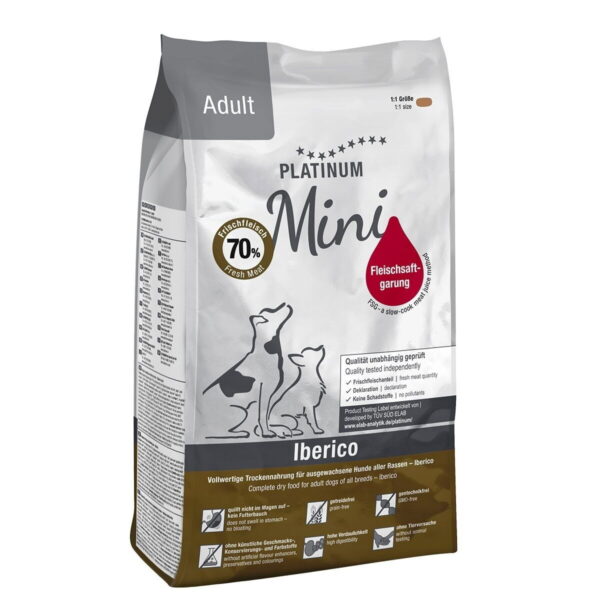 Platinum Mini Adult Iberico+Greens 900 g