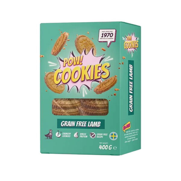 POW! Viljaton koirankeksi, lammas 400 g