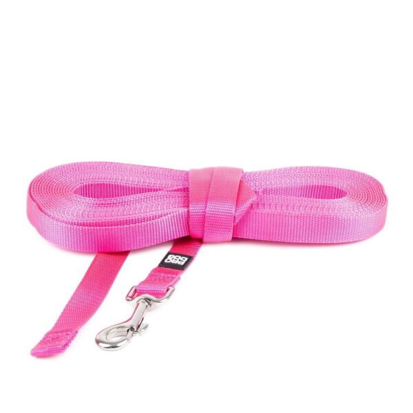 Pro Dog Nylon-koulutusliina pinkki