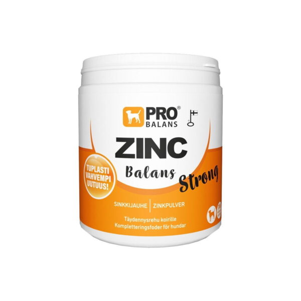 Sinkki koiralle Probalans Zincbalans Strong 300 g