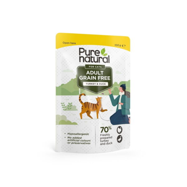 Purenatural Adult kalkkuna & ankka, 100g