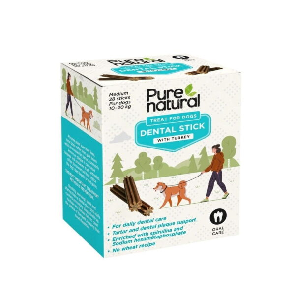 Säästöpakkaus Purenatural Dental Stick purutikut 28 kpl