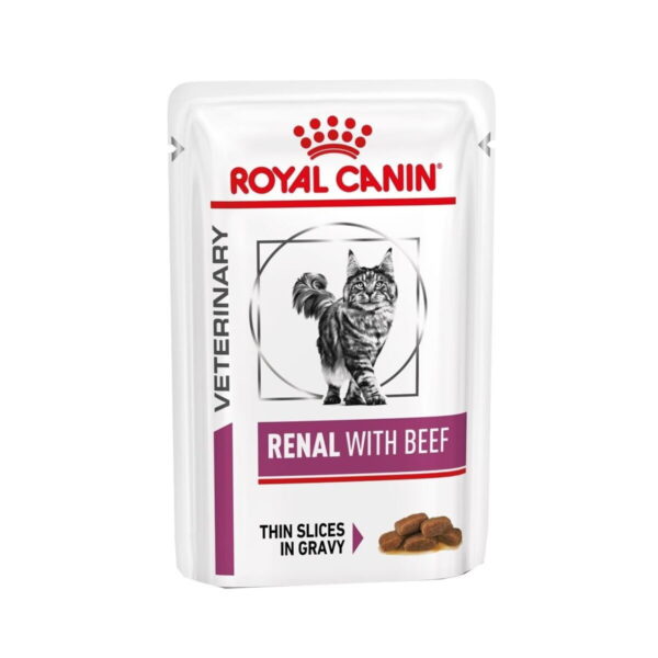 Royal Canin Renal Cat Beef wet, 12 x 85 g