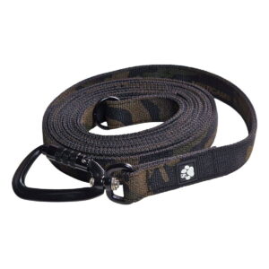 Salmiakkitassu multicam talutin twistlockilla, 250cm