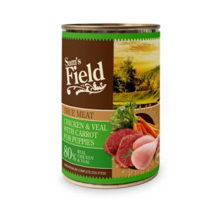 Sam's Field True Puppy Kana & vasikka 400 g