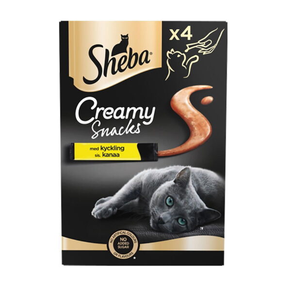 Sheba Creamy Snack Kana 4x12g