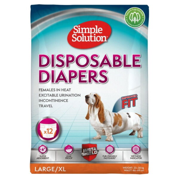 Simple Solution Disposable narttusuojat 12kpl